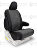 Grey with Black Ballistic Seat Covers | Durable Custom Seat Protection - Pacific Restyling