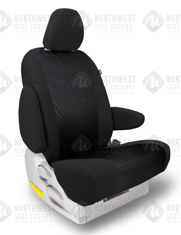 Black Cool Sport Seat Covers | Durable Custom Seat Protection - Pacific Restyling