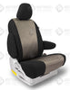Grey with Black Cool Sport Seat Covers | Durable Custom Seat Protection - Pacific Restyling