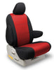Red with Black Neo-Ultra Seat Covers | Durable Custom Seat Protection - Pacific Restyling