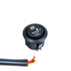Pacific Heat Accessory: Dual Temperature Seat Heater Switch - ROUND Bezel -