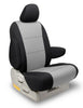 Silver with Black Neo-Ultra Seat Covers | Durable Custom Seat Protection - Pacific Restyling